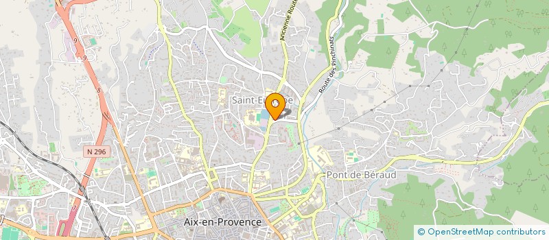 localisation de l'entreprise MONSIEUR ABDELJABAR ROUISSI  AIX-EN-PROVENCE