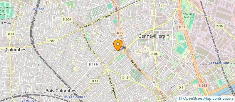 localisation de l'entreprise MONSIEUR ABDELJALIL BOUACHRA à ASNIERES-SUR-SEINE