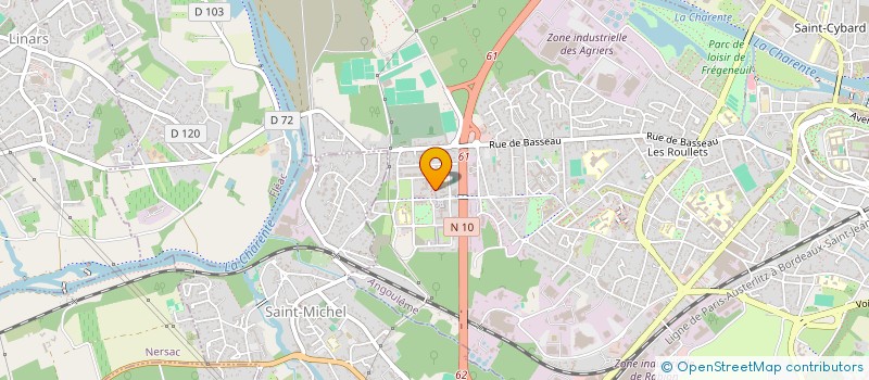 localisation de l'entreprise MONSIEUR ABDELJALIL CHAKER à ANGOULEME