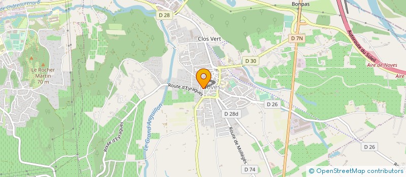 localisation de l'entreprise MONSIEUR ABDELJALIL CHIBANI  NOVES