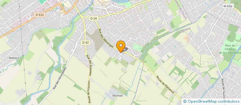 localisation de l'entreprise MONSIEUR ABDELJALIL ERRAGUIAI  PLAISANCE-DU-TOUCH