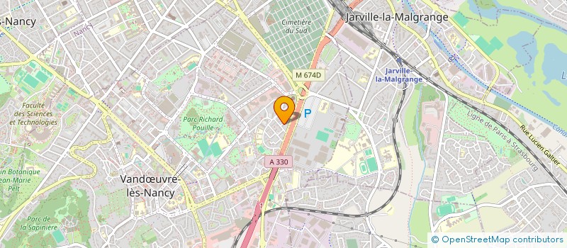 localisation de l'entreprise MONSIEUR ABDELJALIL GHARSSALLAH  VANDUVRE-LES-NANCY