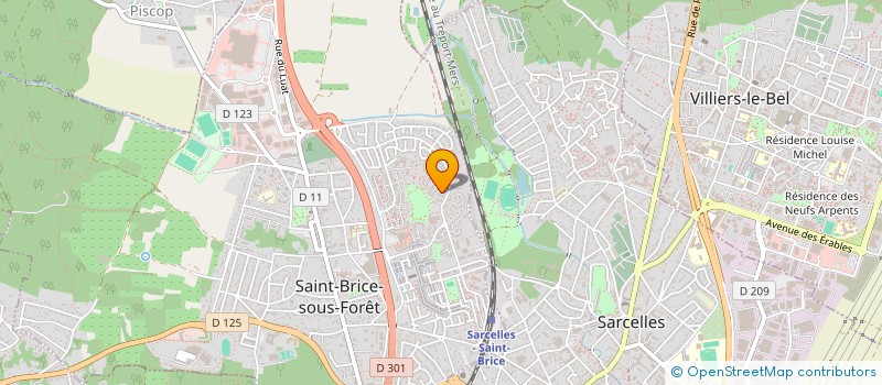 localisation de l'entreprise MONSIEUR ABDELJALIL NEHAS à SAINT-BRICE-SOUS-FORET
