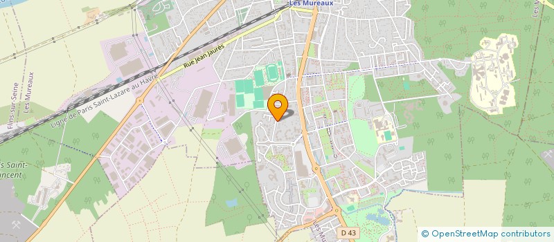 localisation de l'entreprise MONSIEUR ABDELJALIL RMAIDI à LES MUREAUX