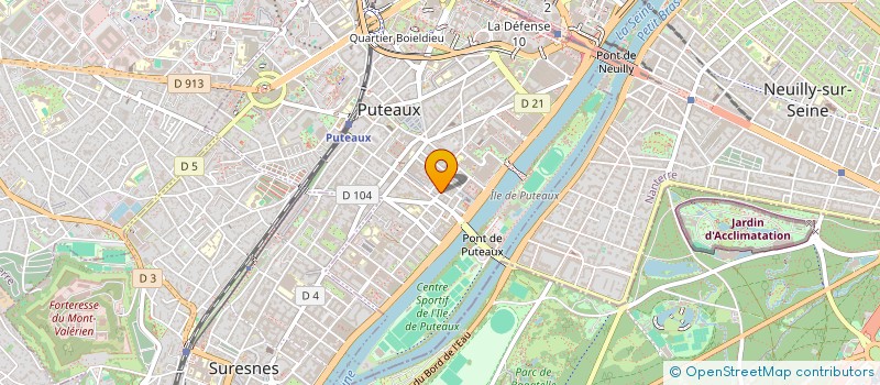 localisation de l'entreprise MONSIEUR ABDELJALIL TOUITI  PUTEAUX