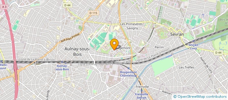 localisation de l'entreprise MONSIEUR ABDELJAOUED MIMOUN à SEVRAN
