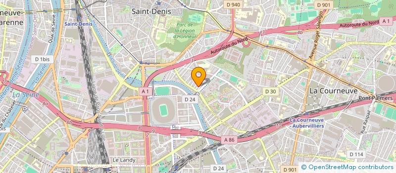 localisation de l'entreprise MONSIEUR ABDELJAWED LAJILI  SAINT-DENIS