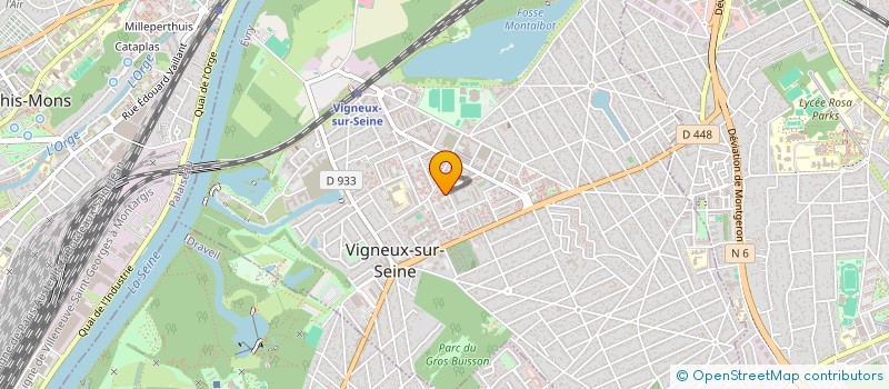 localisation de l'entreprise MONSIEUR ABDELJEBAR ELKOUCHE à VIGNEUX-SUR-SEINE