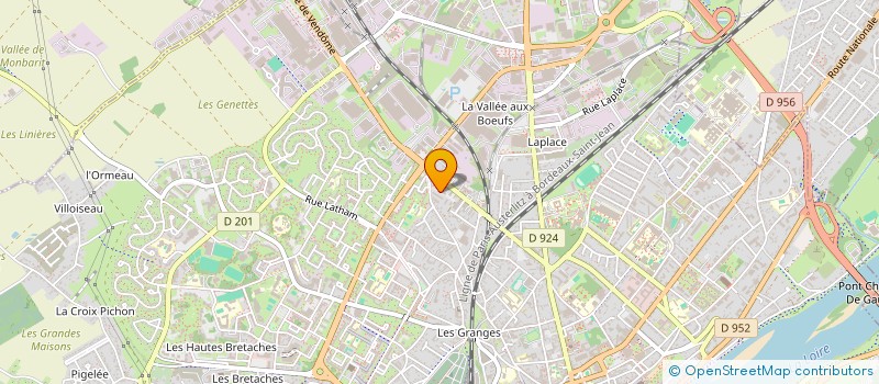 localisation de l'entreprise MONSIEUR ABDELJEBBAR AFI  BLOIS