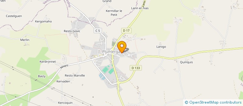 localisation de l'entreprise MONSIEUR ABDELJELIL ABID à PLUMERGAT