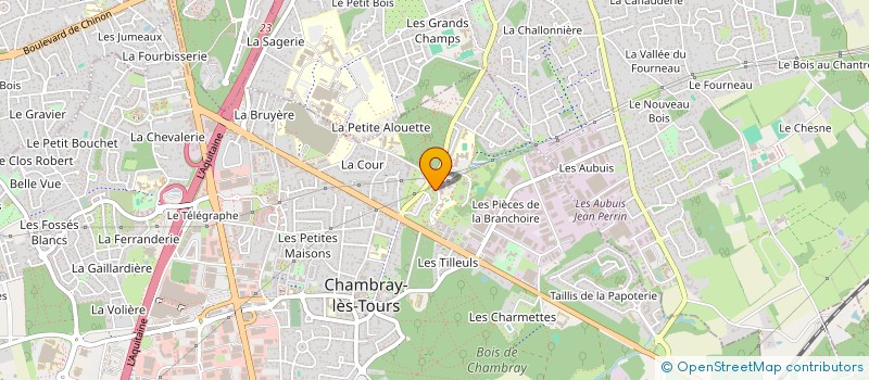 localisation de l'entreprise MONSIEUR ABDELKABIR ARGANE  CHAMBRAY-LES-TOURS