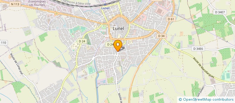 localisation de l'entreprise MONSIEUR ABDELKABIR SBAI  LUNEL