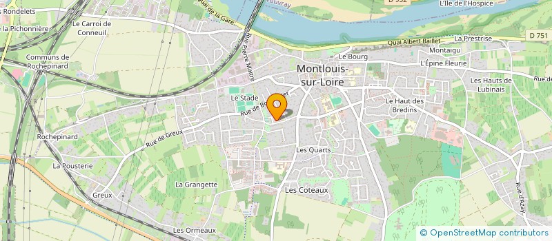 localisation de l'entreprise MONSIEUR ABDELKADER ABDELLAOUI  MONTLOUIS-SUR-LOIRE