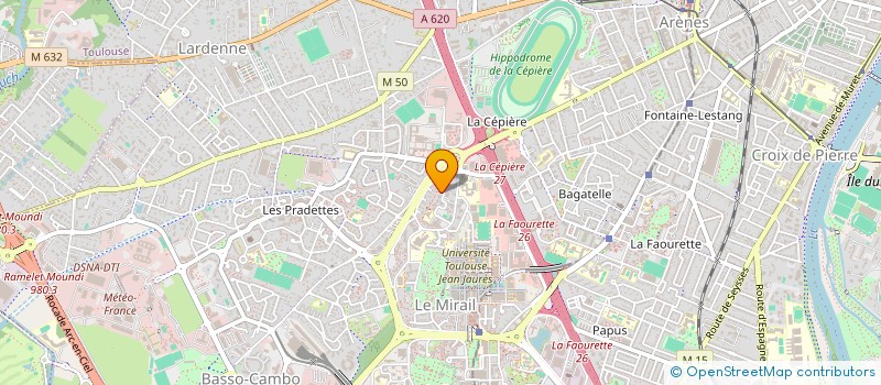 localisation de l'entreprise MONSIEUR ABDELKADER AIMOUCH à TOULOUSE