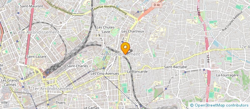 localisation de l'entreprise MONSIEUR ABDELKADER ALLIK à MARSEILLE 4EME