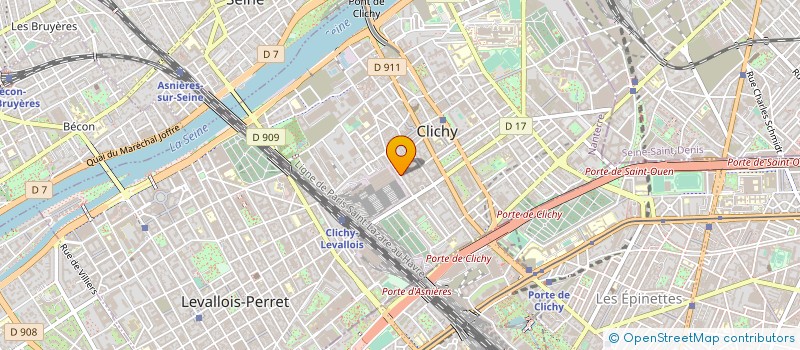 localisation de l'entreprise MONSIEUR ABDELKADER AMADEL à CLICHY