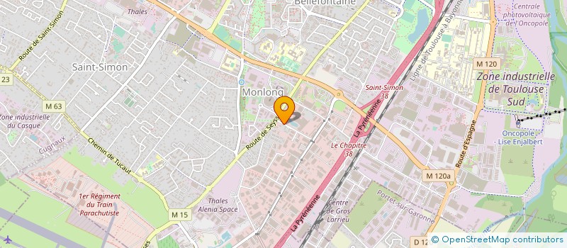 localisation de l'entreprise MONSIEUR ABDELKADER AMAR à TOULOUSE