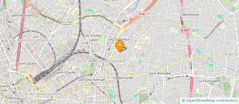 localisation de l'entreprise MONSIEUR ABDELKADER AMAR à MARSEILLE