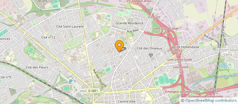 localisation de l'entreprise MONSIEUR ABDELKADER AMOUMOU à LENS