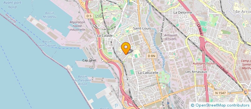 localisation de l'entreprise MONSIEUR ABDELKADER ANSEL à MARSEILLE