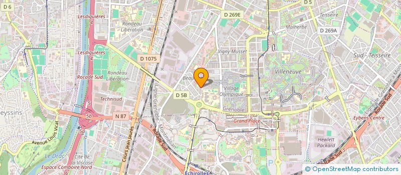 localisation de l'entreprise MONSIEUR ABDELKADER ATMANI à GRENOBLE