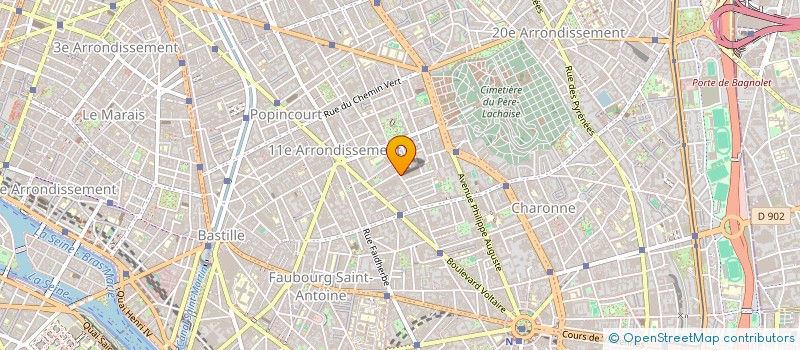 localisation de l'entreprise MONSIEUR ABDELKADER BAHRIA  PARIS