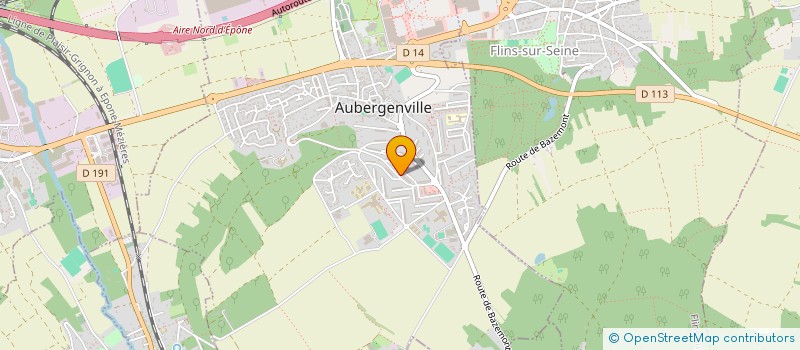 localisation de l'entreprise MONSIEUR ABDELKADER BAHRIA  AUBERGENVILLE