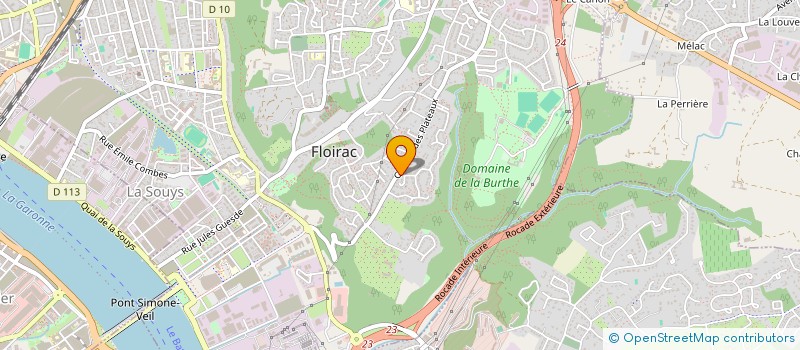 localisation de l'entreprise MONSIEUR ABDELKADER BALEH  FLOIRAC