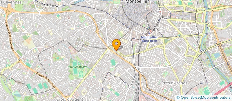localisation de l'entreprise MONSIEUR ABDELKADER BARA à MONTPELLIER