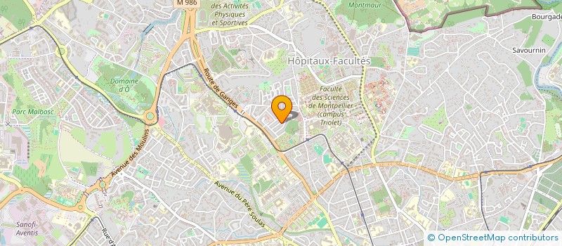 localisation de l'entreprise MONSIEUR ABDELKADER BELABBES à MONTPELLIER