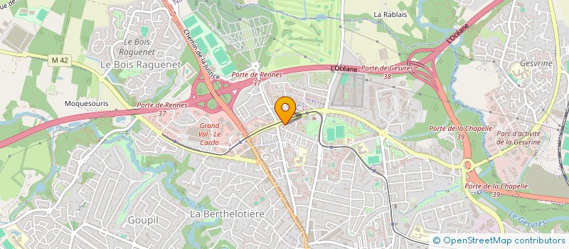 localisation de l'entreprise MONSIEUR ABDELKADER BELARBI à NANTES