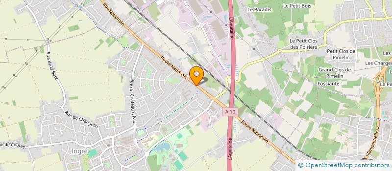 localisation de l'entreprise MONSIEUR ABDELKADER BELBACHIR  INGRE