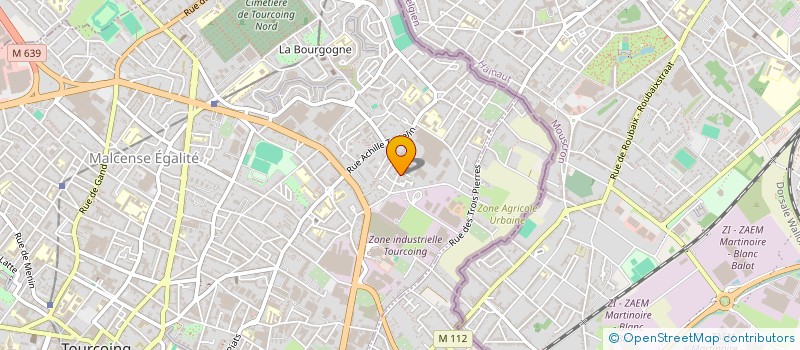 localisation de l'entreprise MONSIEUR ABDELKADER BELFILALI à TOURCOING