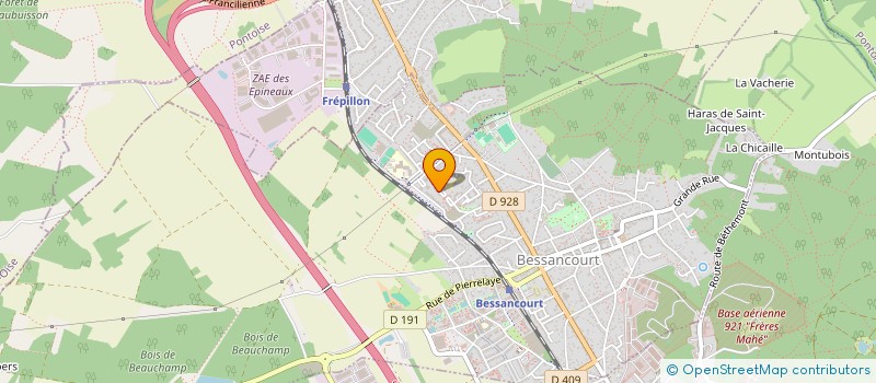 localisation de l'entreprise MONSIEUR ABDELKADER BELGHARRI  BESSANCOURT