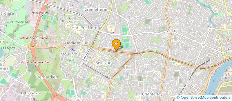 localisation de l'entreprise MONSIEUR ABDELKADER BELHADJ BENZIANE à NANTES