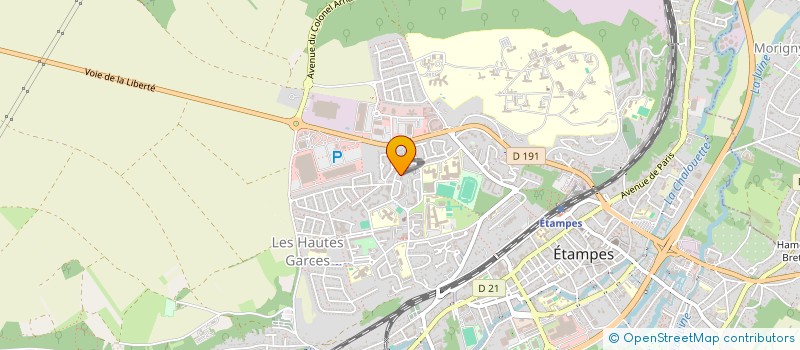 localisation de l'entreprise MONSIEUR ABDELKADER BELHANDOUZ à ETAMPES