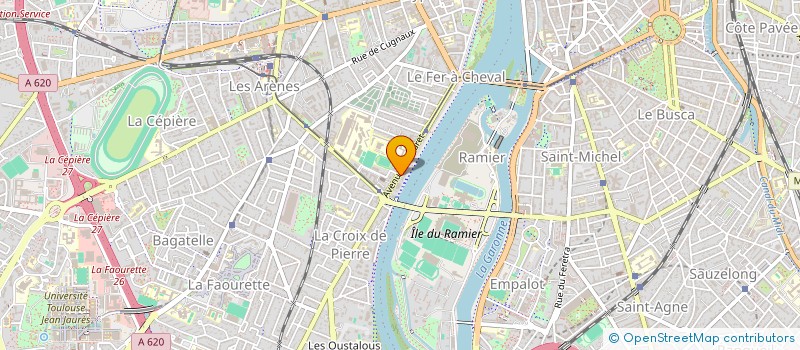 localisation de l'entreprise MONSIEUR ABDELKADER BELHOUSSINE à TOULOUSE