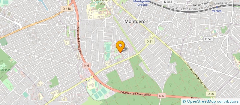 localisation de l'entreprise MONSIEUR ABDELKADER BELKHEIR à MONTGERON
