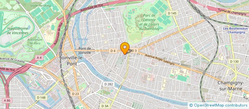 localisation de l'entreprise MONSIEUR ABDELKADER BELOUD  JOINVILLE-LE-PONT