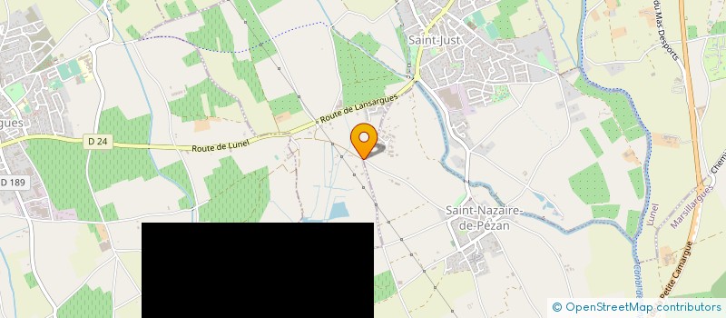 localisation de l'entreprise MONSIEUR ABDELKADER BEN ALI  SAINT-NAZAIRE-DE-PEZAN