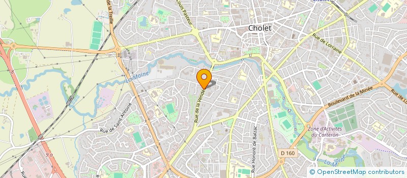 localisation de l'entreprise MONSIEUR ABDELKADER BEN AZOUZ à CHOLET