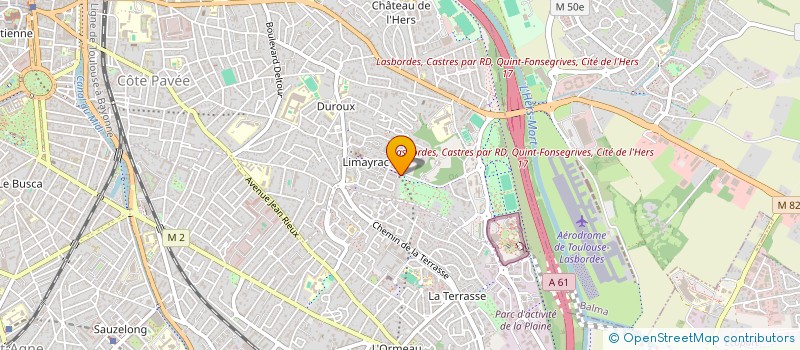 localisation de l'entreprise MONSIEUR ABDELKADER BEN MAAMAR  TOULOUSE
