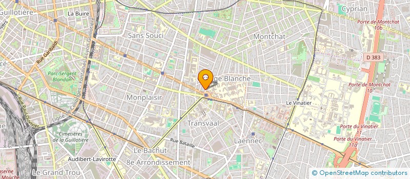 localisation de l'entreprise MONSIEUR ABDELKADER BENABED  LYON