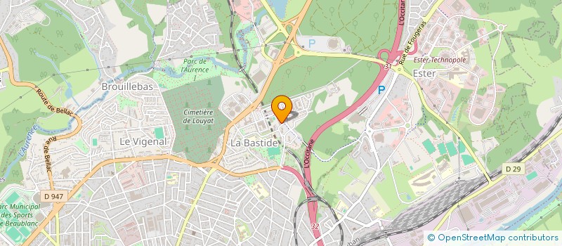 localisation de l'entreprise MONSIEUR ABDELKADER BENAFLA à LIMOGES