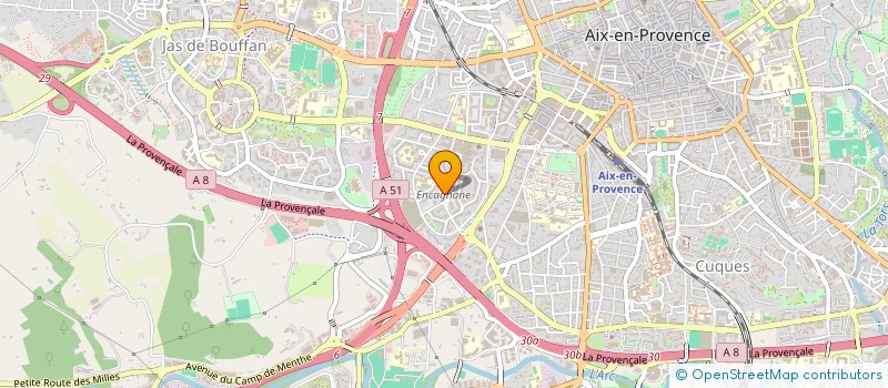 localisation de l'entreprise MONSIEUR ABDELKADER BENAISSA à AIX-EN-PROVENCE