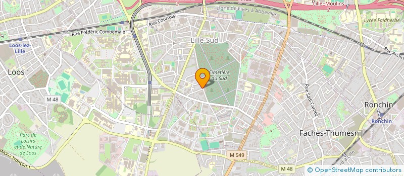localisation de l'entreprise MONSIEUR ABDELKADER BENALI à LILLE