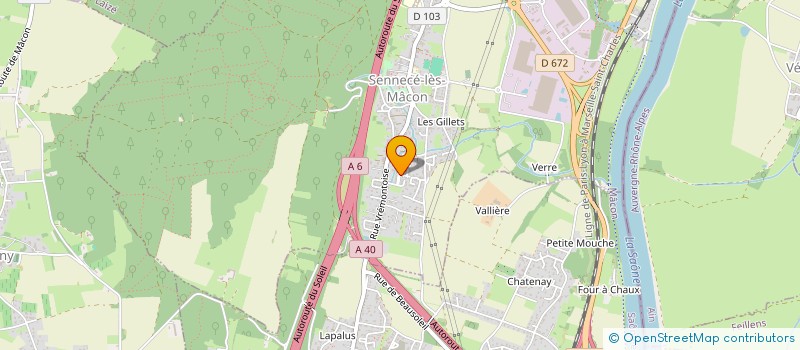 localisation de l'entreprise MONSIEUR ABDELKADER BENAOUDA à MACON