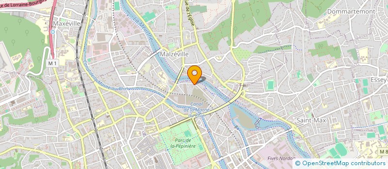 localisation de l'entreprise MONSIEUR ABDELKADER BENAOUDA  VANDUVRE-LES-NANCY