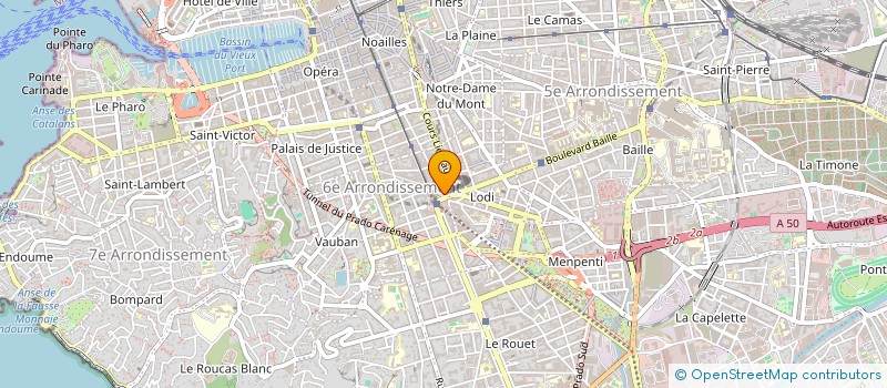 localisation de l'entreprise MONSIEUR ABDELKADER BENCHORFI à MARSEILLE