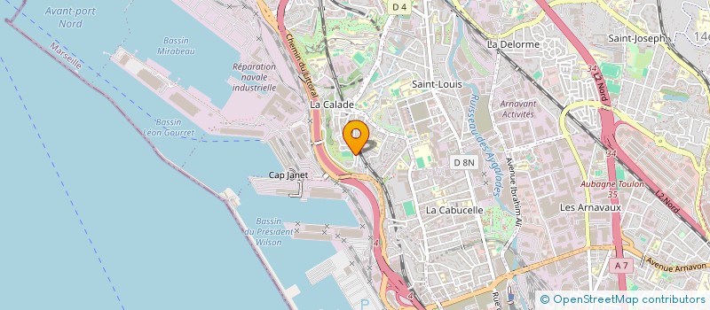 localisation de l'entreprise MONSIEUR ABDELKADER BENFERS à MARSEILLE